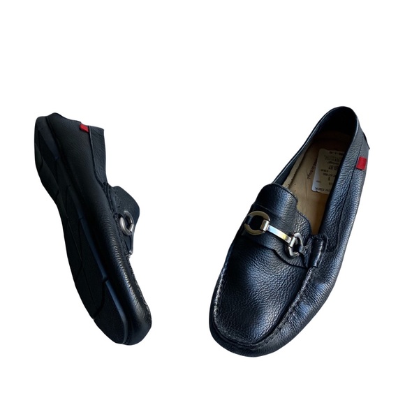 Marc Joseph Stafford Leather Loafer Size 8 Black Slip On Office Business Wedding - Picture 11 of 11